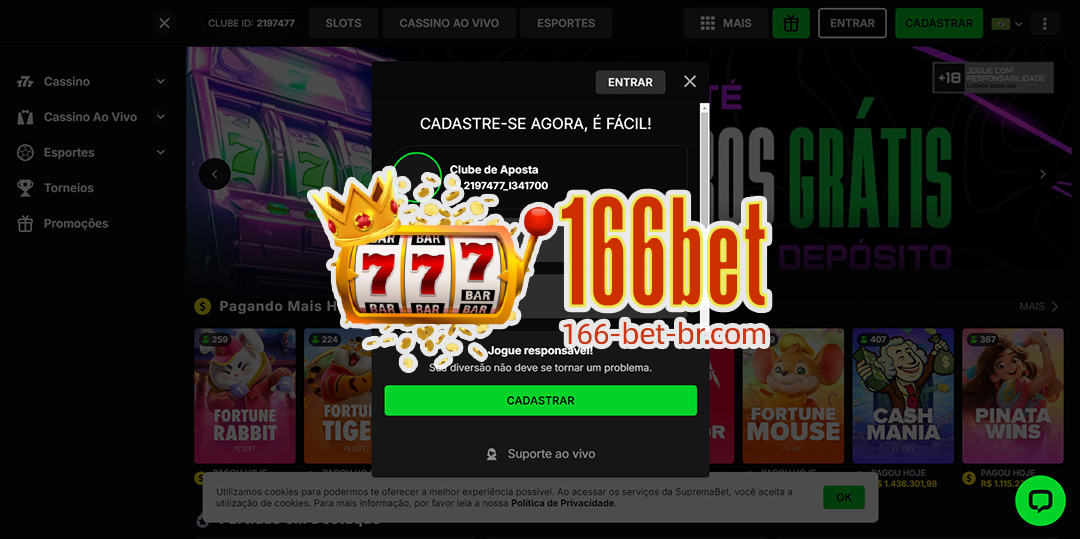 166bet download android
